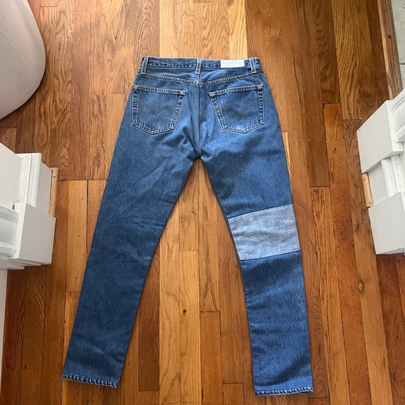 Levi’s Re/Done relaxed straight demin patch - Picture 4 of 5